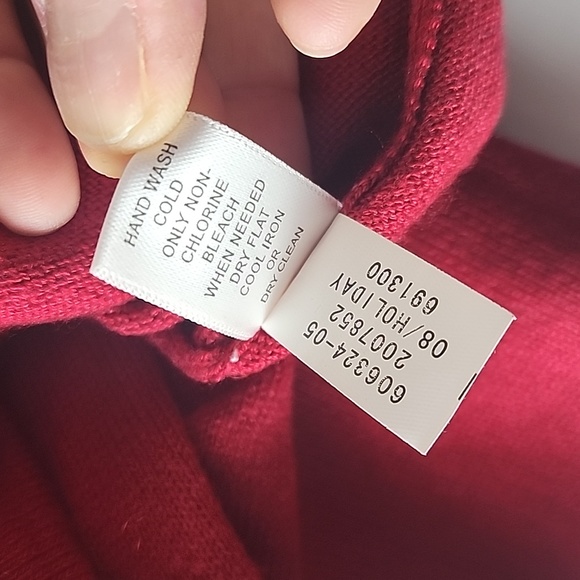 EUC Silk CashmereBanana Republic Men's crew neck sweater, sz L - Picture 9 of 9